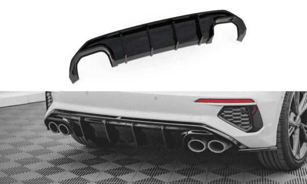 MAXTON DESIGN - Zadný difúzor, AUDI S3 SPORTBACK 8Y