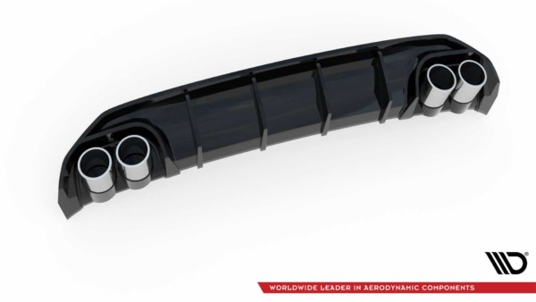 MAXTON DESIGN - Zadný difúzor + Koncovky výfukov, Audi A3 S-Line Sportback 8Y – Obrázok 8