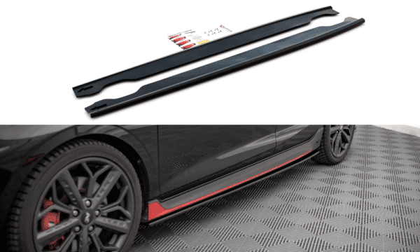 MAXTON DESIGN - Lišty pod bočné prahy, HYUNDAI I20 N MK3