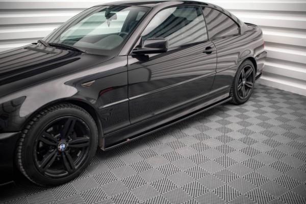 MAXTON DESIGN -Lišty pod bočné prahy ,V.2 vhodné pre BMW 3 COUPE M-PACK E46 – Obrázok 4