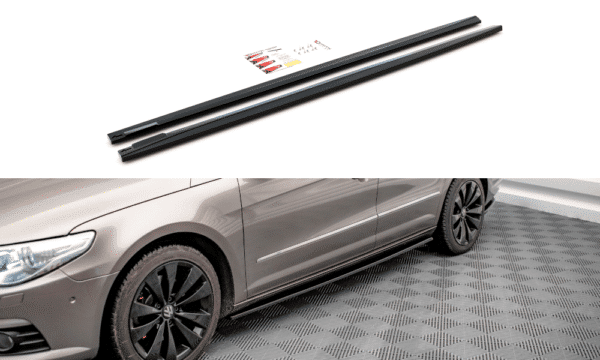 MAXTON DESIGN - Lišty pod bočné prahy  ,VOLKSWAGEN PASSAT CC