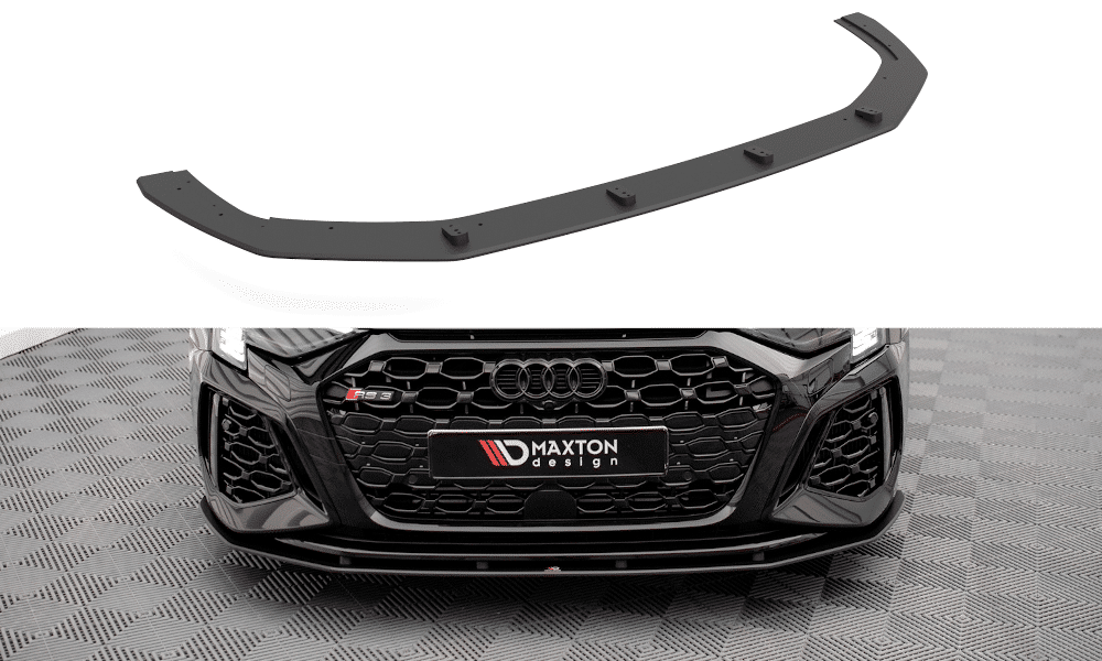 MAXTON DESIGN -Spoiler pod predný nárazník ,AUDI RS3 SPORTBACK 8Y