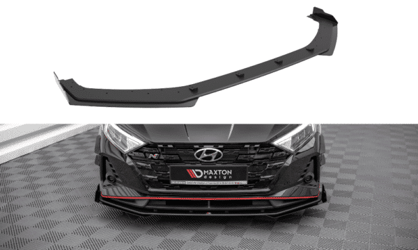 MAXTON DESIGN - Spoiler pod predný nárazník + Splitre, HYUNDAI I20 N MK3