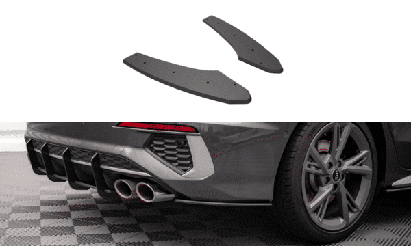 MAXTON DESIGN -Bočné difúzory zadného nárazníka, AUDI S3 SEDAN 8Y