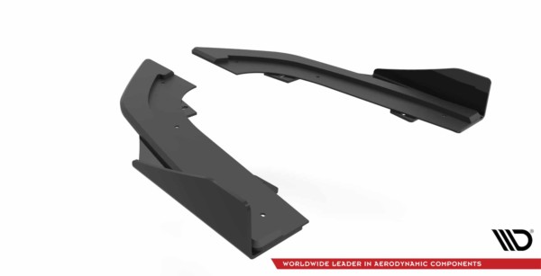 MAXTON DESIGN -Bočné difúzory pod zadný nárazník + Čierne lesklé splitre  ,AUDI RS3 SPORTBACK 8Y (Kópia) – Obrázok 5