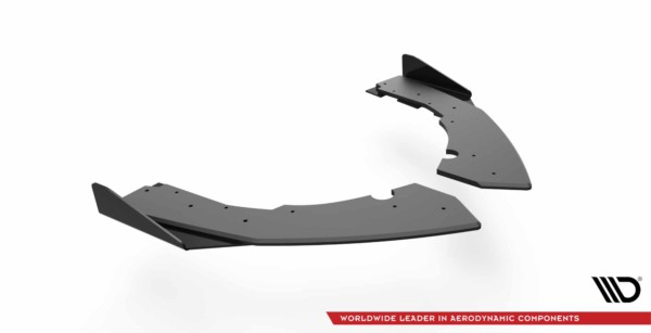 MAXTON DESIGN -Bočné difúzory zadného nárazníka + Čierne lesklé splitre ,vhodné pre BMW M2 F87 – Obrázok 2