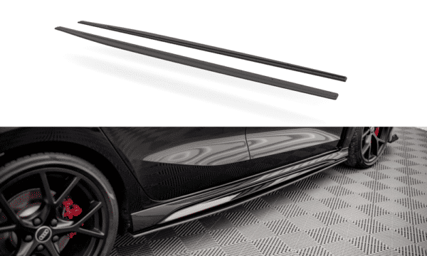 MAXTON DESIGN -Lišty pod bočné prahy ,AUDI RS3 SPORTBACK 8Y