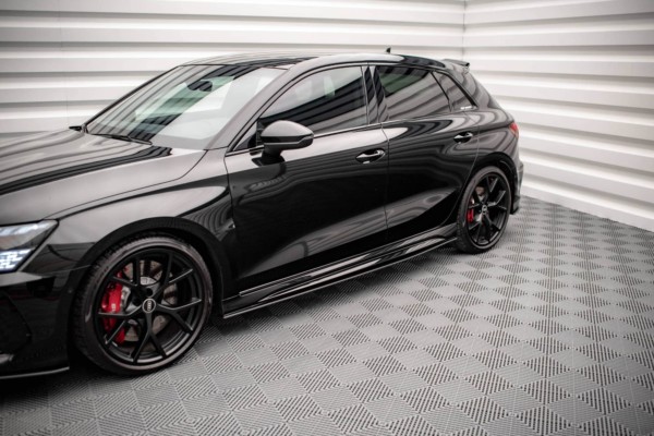 MAXTON DESIGN -Lišty pod bočné prahy ,AUDI RS3 SPORTBACK 8Y – Obrázok 4