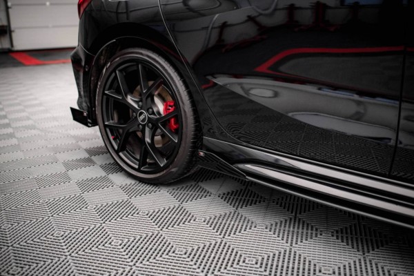 MAXTON DESIGN -Lišty pod bočné prahy +Čierne lesklé splitre ,AUDI RS3 SPORTBACK 8Y – Obrázok 2