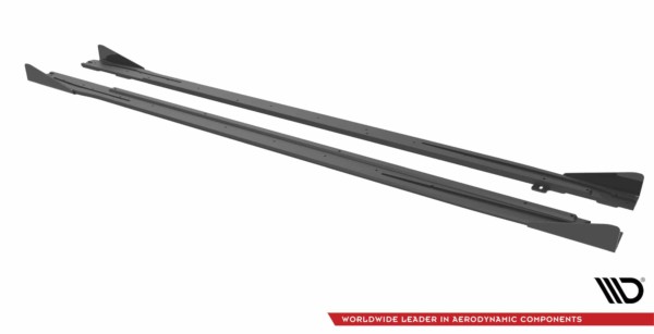 MAXTON DESIGN -Lišty pod bočné prahy + Čierne lesklé splitre , AUDI S3 / A3 S-LINE 8Y – Obrázok 6