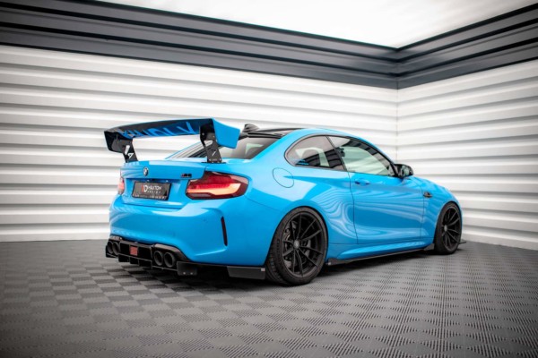 MAXTON DESIGN -Lišty pod bočné prahy + Čierne lesklé splitre ,vhodné pre BMW M2 F87 – Obrázok 6