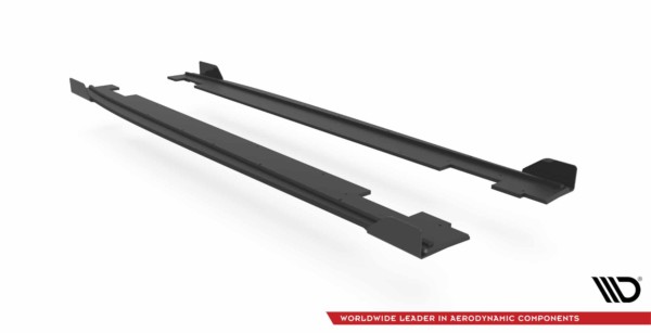 MAXTON DESIGN -Lišty pod bočné prahy + Čierne lesklé splitre , HYUNDAI I20 N MK3 – Obrázok 6