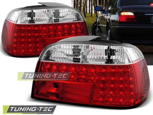 Zadné svetlá LED Červené pre BMW E38 06.94-07.01