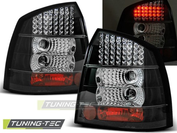 Zadné svetlá OPEL ASTRA G 09.97-02.04 3D/5D čierne LED