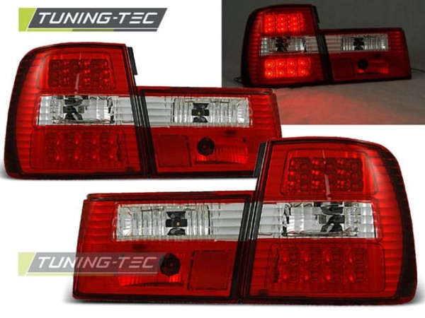 Zadné svetlá LED Červené pre BMW E34 02.88-12.95 SEDAN