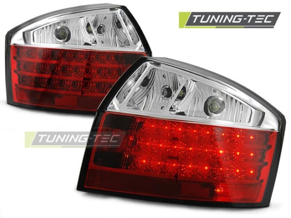 Zadné svetlá LED Červené pre AUDI A4 10.00-10.04