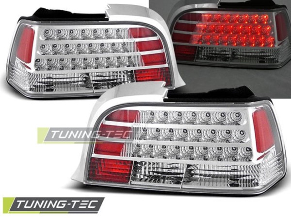 Zadné svetlá LED Chrómové pre BMW E36 12.90-08.99 COUPE
