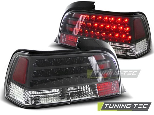 Zadné svetlá LED Čierne pre BMW E36 12.90-08.99 COUPE