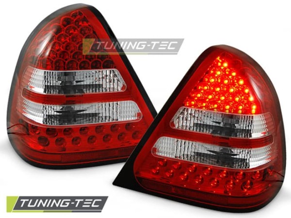 Zadné svetlá LED Červené pre MERCEDES W202 C-KLASA 06.93-06.00
