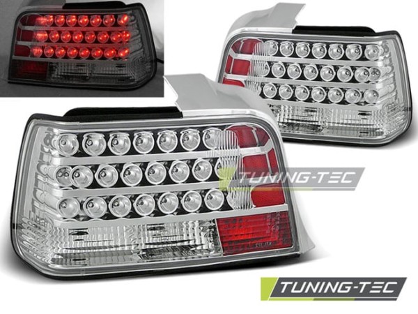 Zadné svetlá LED Chrómové pre BMW E36 12.90-08.99 SEDAN