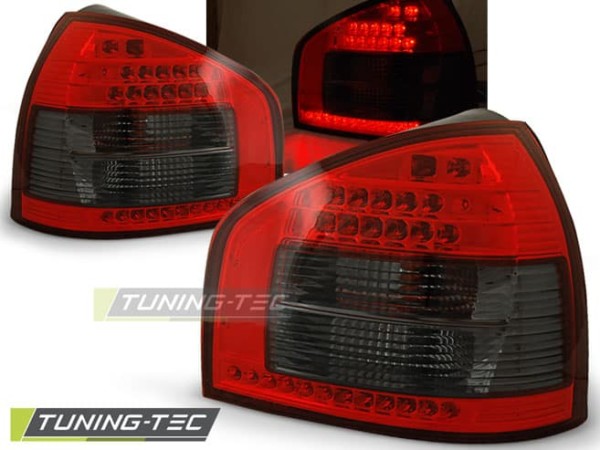 Zadné svetlá LED Červené dymové pre AUDI A3 08.96-08.00