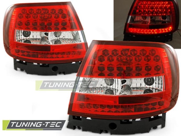Zadné svetlá LED Červené pre AUDI A4 11.94-09.00