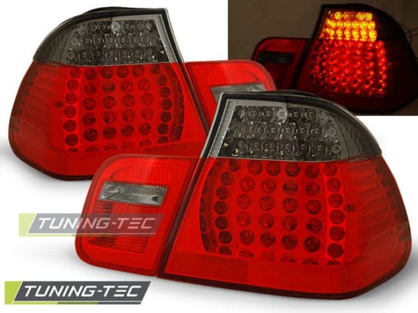 Zadné svetlá LED Červené dymové pre BMW E46 05.98-08.01 SEDAN