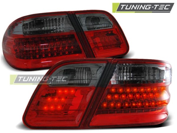 Zadné svetlá LED Červené dymové pre MERCEDES W210 E-KLASA 95-03.02