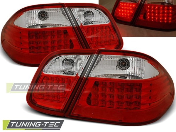 Zadné svetlá LED Červené pre MERCEDES W208 CLK 03.97-04.02