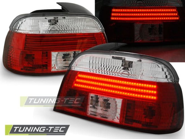 Zadné svetlá LED BAR Červené pre BMW E39 09.95-08.00