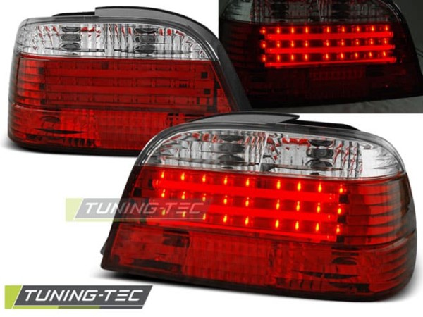 Zadné svetlá LED BAR Červené pre BMW E38 06.94-07.01