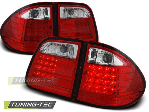 Zadné svetlá LED Červené pre MERCEDES W210 E-KLASA 95-03.02 KOMBI
