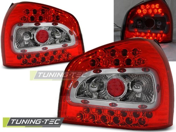 Zadné svetlá LED Červené pre AUDI A3 08.96-08.00
