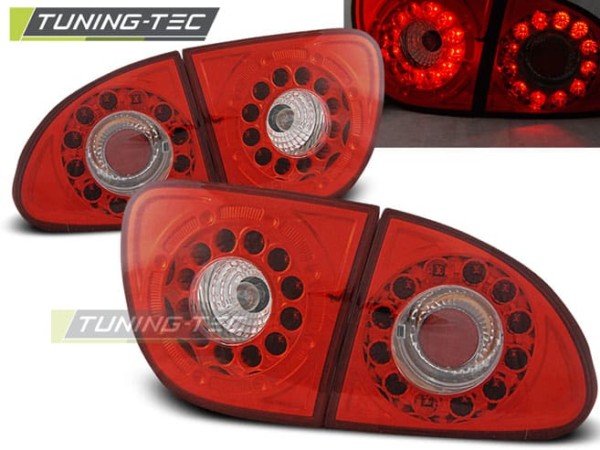 Zadné svetlá LED Červené pre SEAT LEON 04.99-08.04