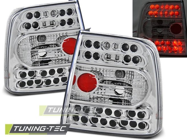 Zadné svetlá LED Chrómové pre VW PASSAT B5 11.96-08.00 SEDAN