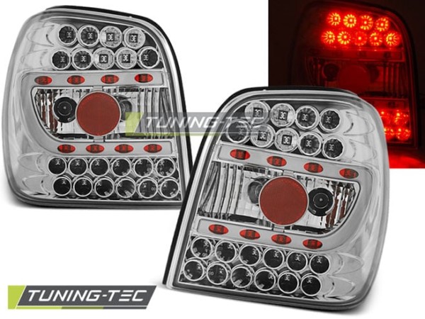 Zadné svetlá LED Chrómové pre VW POLO 6N 10.94-09.99