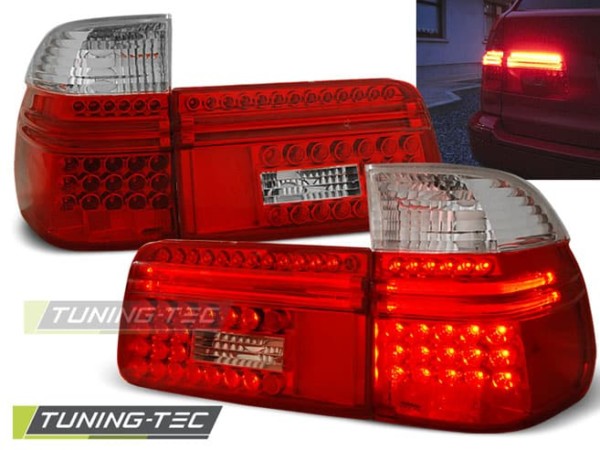 Zadné svetlá LED Červené pre BMW E39 97-08.00 TOURING