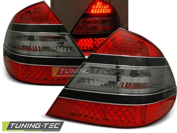 Zadné svetlá LED Červené dymové pre MERCEDES W211 E-KLASA 03.02-04.06