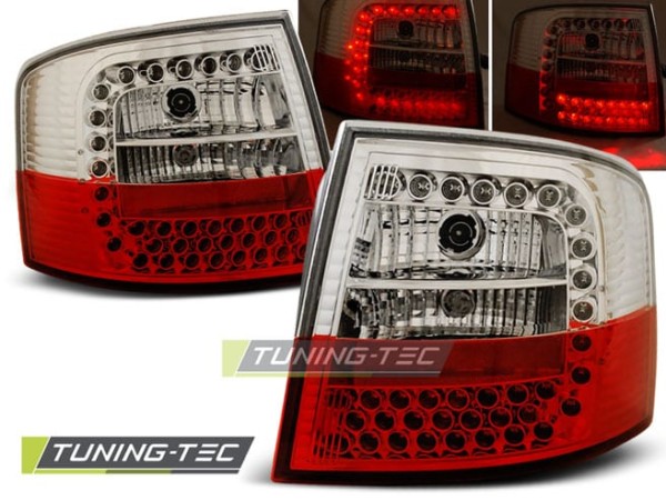 Zadné svetlá LED Červené pre AUDI A6 05.97-05.04 AVANT