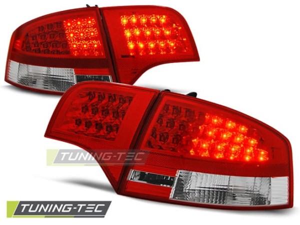 Zadné svetlá LED Červené pre AUDI A4 B7 11.04-11.07 SEDAN