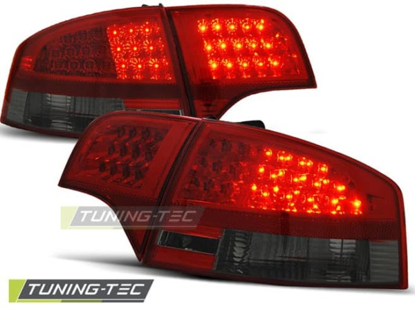 Zadné svetlá LED Červené dymové pre AUDI A4 B7 11.04-11.07 SEDAN