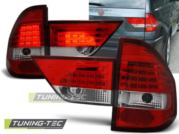 Zadné svetlá LED Červené pre BMW X3 E83 01.04-06