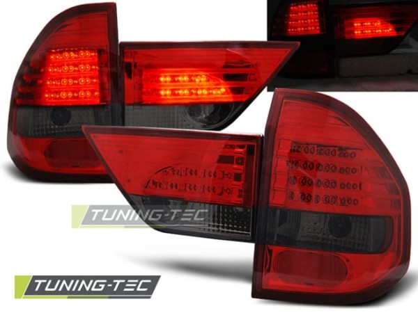 Zadné svetlá LED Červené dymové pre BMW X3 E83 01.04-06