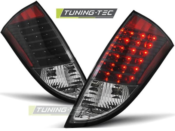 Zadné svetlá FORD FOCUS 1 HB 98-04 čierne LED