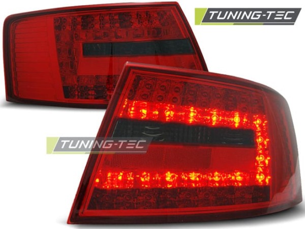 Zadné svetlá LED Červené dymové pre AUDI A6 C6 SEDAN 04.04-08