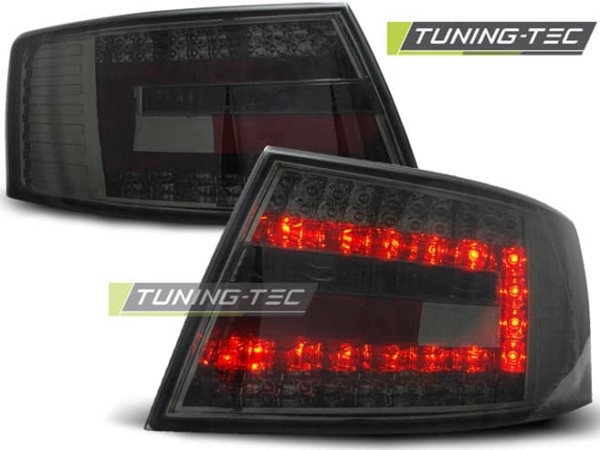 Zadné svetlá LED Dymové pre AUDI A6 C6 SEDAN 04.04-08