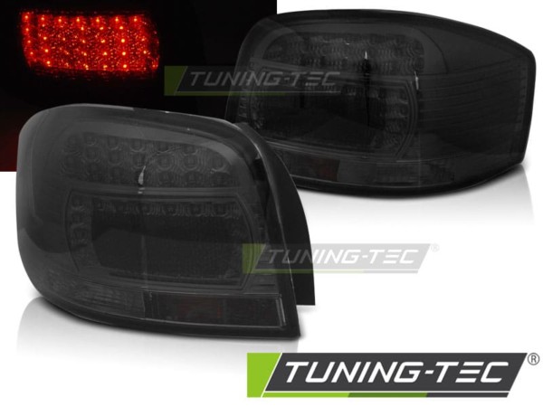 Zadné svetlá LED Dymové pre AUDI A3 05.03-08