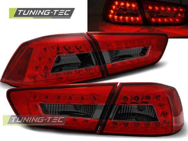 Zadné svetlá MITSUBISHI LANCER 8 SEDAN 08-11 dymové LED