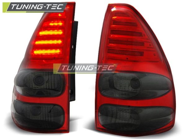 Zadné svetlá TOYOTA LAND CRUISER 120 03-09 dymové LED