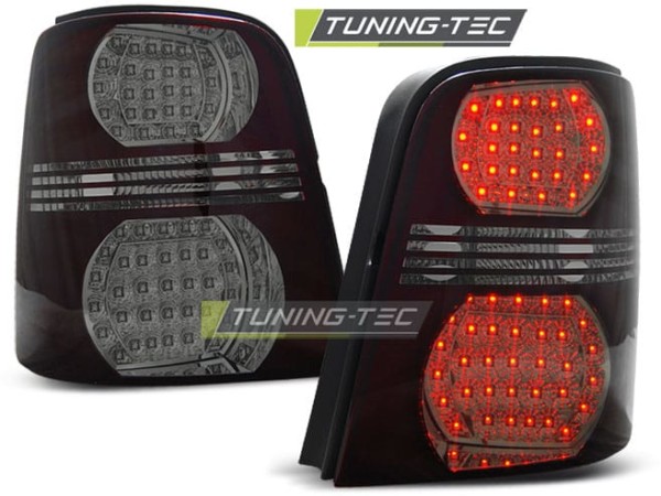 Zadné svetlá LED Červené dymové pre VW TOURAN 02.03-10